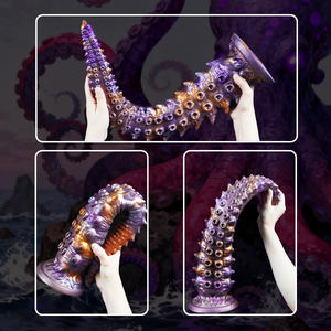 Bouchons anaux Airis, tentacule de pieuvre géant, fouet, dilatateur rectal, bouchon <span class=keywords><strong>anal</strong></span> pour sorties, pénis de forme extraterrestre - Product Image 3