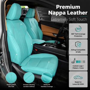 Fundas <span class=keywords><strong>de</strong></span> Asiento <span class=keywords><strong>de</strong></span> <span class=keywords><strong>Coche</strong></span> a Medida para Lexus NX 450h+ <span class=keywords><strong>2022</strong></span>-2026, Cuero Nappa Premium, Impermeables, Fáciles <span class=keywords><strong>de</strong></span> Limpiar, Venta al Por Mayor <span class=keywords><strong>de</strong></span> Fábrica - Product Image 4