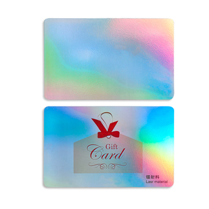 <span class=keywords><strong>Tarjeta</strong></span> Holográfica Personalizada, <span class=keywords><strong>Tarjeta</strong></span> de PVC con Holograma Láser Arcoíris para Membresía, Identificación, Negocios, Juegos, Tarjetas Coleccionables - Product Image 2