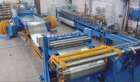 Ligne de refente de tôle d'acier Machine de découpe de bobine de tôle coupe automatique aux lignes de longueur