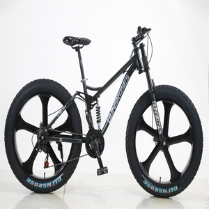 Vélo de saleté de montagne adulte à vitesse variable populaire bon pour l'exercice gros pneu et roue fourche en alliage d'aluminium 21 vitesses - Product Image 1