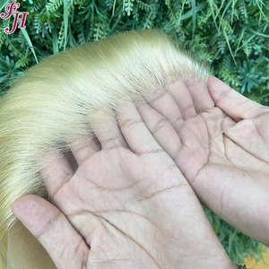 FH 13x4 Human Hair <b>Wigs</b> 20-30inch 613 Blonde Long Straight Lace Frontal <b>Wigs</b> Lace Bleached Knots Straight Hair <b>Wig</b> - Product Image 3