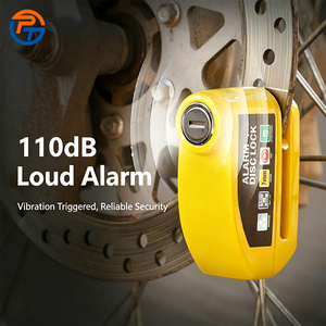 BG-1238 <span class=keywords><strong>Candado</strong></span> de <span class=keywords><strong>Disco</strong></span> de <span class=keywords><strong>Freno</strong></span> con Alarma para Motocicleta y Bicicleta de Alta Calidad y Uso General, Bloqueo de Seguridad para Rueda - Product Image 1