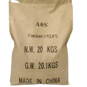 Surfactante Aniónico AOS 92% Líquido, Alfa Olefin Sulfonato AOS 92% para Detergente en Polvo - Product Image 1