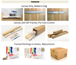 Vente en gros de chaussettes pour <span class=keywords><strong>chien</strong></span> en forme d'arbre de Noël, kits de <span class=keywords><strong>peinture</strong></span> par numéros personnalisés DIY, <span class=keywords><strong>peinture</strong></span> à l'huile pour débutants, 30x40cm encadré - Product Image 3