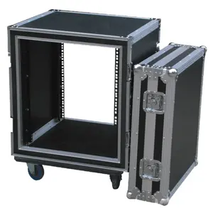 12U Mixer Flightcase Audio System Pro amplificatore Rack Case per sistema Audio Dj Rack Case con tavolo