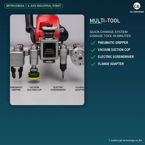Bras robotisé industriel 6 axes BRTIRUS1820A, électromécanique, charge utile de 20 kg, robot d'assemblage de 1850 mm, remplace 2 travailleurs, fonctionnement 24h/24 - Product Image 3