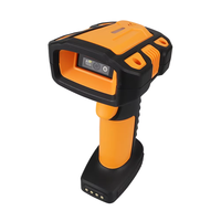 Lecteur de codes-barres industriel avec support de charge sans fil, anti-chute et étanche IP65, lecteur de codes QR Bluetooth