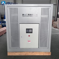 Machine d'extraction de CO2 supercritique de petite usine de CO2 d'ASU Tech pour le raffinage naturel de produit avec des composants de noyau de PLC de pompe de moteur