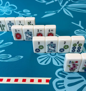 Fichas de Mahjong Americanas de Acrílico de Lujo con Diseño de Garza, Ecológicas, Fotos Reales, Listas para Enviar - Product Image 5