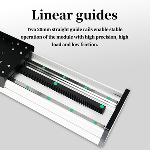 Rxc175 nhiệm vụ nặng nề CNC cơ giới XYZ giàn Robot hệ thống Rack và bánh răng guideway trượt bảng giai đoạn thiết bị truyền động mô-đun tuyến tính - Product Image 5