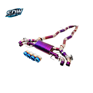 Sistema de Escape Catback SDW Valvetronic con Válvula Eléctrica para <span class=keywords><strong>BMW</strong></span> <span class=keywords><strong>M4</strong></span> <span class=keywords><strong>M8</strong></span> 320i 325i 330i G20 B48 y 420i 425i 430i G22 B48 - Product Image 1