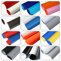 Bâche en toile de camion en PVC 630G enduit 100% tissu en polyester tissu imprimé en toile enduite de PVC personnalisé 50x50 bâche en vinyle