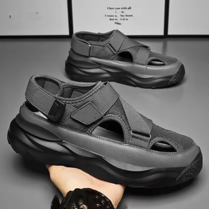 Zapatos deportivos multifuncionales para hombre, perforados y transpirables, de alta calidad, informales, antideslizantes, sandalias de playa para hombre, novedad de 2024 - Product Image 5