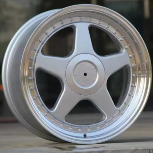 ล้อแม็กซ์ YQ REP รุ่น Old School ขอบลึก 19 นิ้ว ขนาด 19*8.5j 19*9.5j สำหรับรถยนต์นั่งส่วนบุคคล BMW สีเงินขอบขัดเงา - Product Image 5