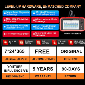 Armazém EUA LANÇAMENTO CRP123I V2.0 Quatro Sistema Auto Scan Tool com 7 Redefine Lifetime Livre Atualização - Product Image 6