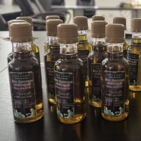 Botol Minuman Keras Mini 50ml Botol Plastik Kosong untuk Shot Alkohol