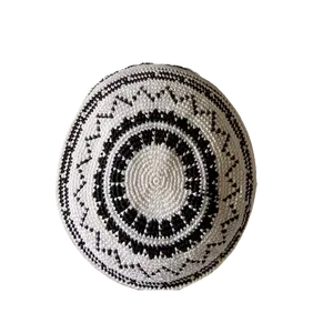 Hand-Häkel-Kippa Kippot Yarmuke Schädelkappe religiöse Kippa jüdische Produkte Judaica-Lieferungen Kippah-Huf