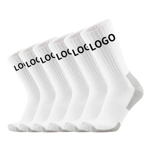Calcetines Deportivos Personalizados con Impresión Digital, Color Sólido, Unisex, Casuales, de Algodón Peinado, con Función de Absorción de Impactos, Talla Juvenil - Product Image 5