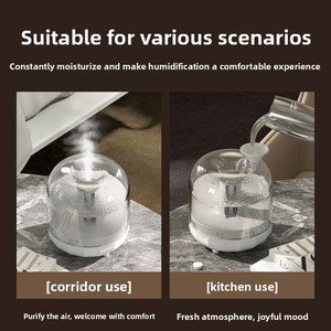 <span class=keywords><strong>Humidificador</strong></span> Silencioso con Gran Salida de Vapor, Seguro para Mujeres Embarazadas y Bebés, Purificador de Aire Compacto para Dormitorios y Oficinas - Product Image 3