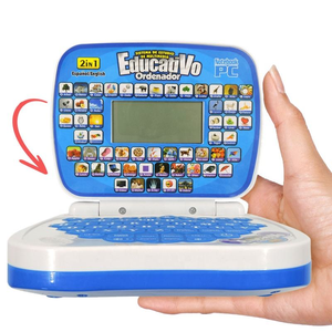 Computer Giocattolo Educativo per Bambini 2026, Tablet Intelligente in Plastica per l'Apprendimento di Spagnolo e Inglese con Mouse - Product Image 4