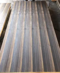 Fornitura impiallacciatura di legno figurata tagliata a quarto di eucalipto affumicato a buon mercato 0.50mm