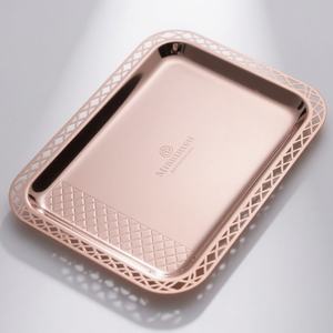 OEM & ODM Customizable CNC Bending Laser Engraving Stainless Steel Brass for Metal Tray - Product Image 5