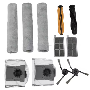 Convient pour Dreame <span class=keywords><strong>Aqua</strong></span> 10 <span class=keywords><strong>Pro</strong></span> Track/Aqua10 Ultra Roller/Aqua10 ultra Track /X50pro pièces d'aspirateur brosse filtre sac vadrouille accessoires - Product Image 1