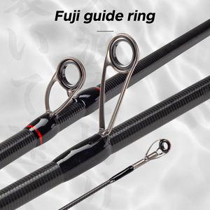 Canne à pêche Hunthouse pour la pêche au bar, action M MH, canne à pêche au bar en fibre de carbone 30T, guide FUJI, canne à pêche au bar pour l'eau salée - Product Image 3