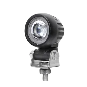 autodragons DC 9-32V Factory price 10W LED Round Work Light Spot Beam Offroad Driving Fog Lamp 4''