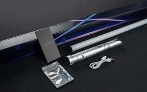 Sabres laser Nexus en alliage d'aluminium 6063, poignée argentée, XRGB Xeno3.0 Pixel, châssis amovible robuste avec haut-parleur basse fréquence, sabres laser <span class=keywords><strong>Jedi</strong></span> - Product Image 6
