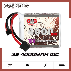 GNB GAONENG 3S 4000mAh 11.1V 10C หัวต่อ XT60ผลิตจากเซลล์แบตเตอรี่ลิเธียมไอออน21700สำหรับโมเดลโซนิกพิสัยไกล Baby AR Wing Pro - Product Image 2