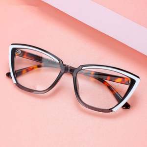 Gafas de Computadora TR90 Modernas con Logotipo Personalizado, Lentes Transparentes, Gafas Coloridas con Bloqueo de Luz Azul para Mujer - Product Image 4