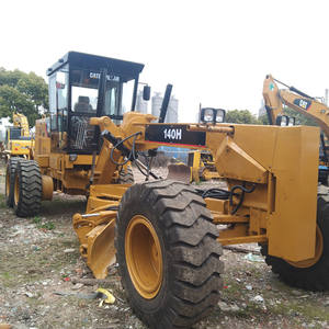Motoniveladora original usada Cat 140h Maquinaria pesada usada Caterpillar 140h con buen rendimiento en stock - Product Image 2