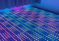 Panneau lumineux LED numérique 50x50cm pour piste de danse, avec câble et fixation magnétique, télécommande incluse, idéal pour DJ et soirées - Nouveauté 2026, Vente Flash