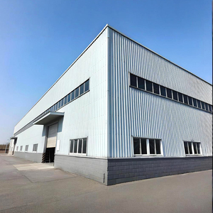 Atelier à structure <span class=keywords><strong>métallique</strong></span> avec <span class=keywords><strong>poutre</strong></span> de grue pour la construction d'usines industrielles et l'aménagement de entrepôts métalliques préfabriqués - Product Image 6