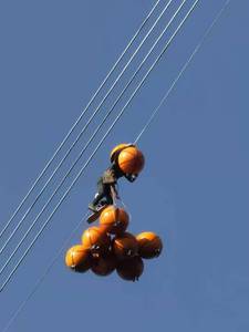 Esfera Marcadora de Línea de Transmisión para Navegación Visual de Pilotos, Esfera de Advertencia para Líneas Aéreas, Esfera de Aviación Anticolisión - Product Image 4