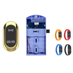 Prezzo economico ABS RFID Smart Drawer Cabinet serratura a induzione 125Khz Sauna Lock per palestra Spa