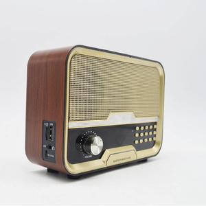 Multifunctional Factory Retro Wooden Digital Display FM Radio with BT TF USB MP3 Player and Built-in Stereo Speaker Portable - Product Image 2