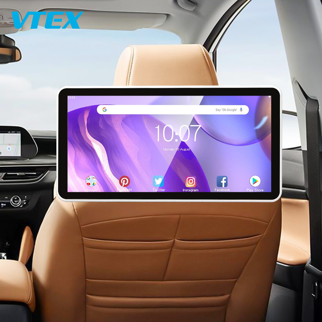 12.3 Inch 2G Android Tablet Mounting Car Headrest Monitor Dual Sim Card Holder With Gps Function Automobile Car Back Sea
