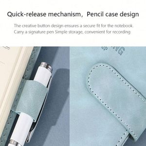 Customized Brand Journal Sewing Hardcover Leather <b>Diary</b> 360 Pages Thick <b>Notebook</b> with Embossed Custom Logo - Product Image 5
