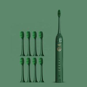 Casa adulta IPX8 Escova De Dentes De Bambu Elétrica Sônica Escova De Dentes Chinesa Escova De Dentes Inteligente - Product Image 2