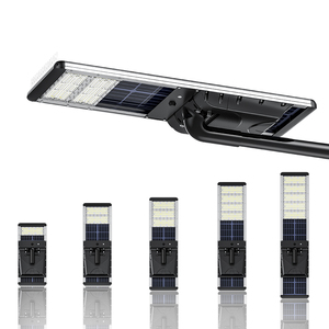 All in 1 Integrated 30W-150W Solar Street <b>Light</b> Blue <b>LED</b> with Carbon Control Board Die-cast Aluminum IP66 - Product Image 2