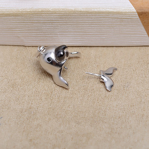 Colgante de Perla Barroca con Sello en Forma de Animal, Plata S925 5287, Accesorios de Joyería DIY para Mujer, Perlas Sueltas - Product Image 4