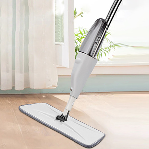 Vadrouille à jet d'eau saine plate en microfibre magique mains libres la moins chère pour le nettoyage de la maison de la fenêtre du sol avec tête rotative 360 - Product Image 3