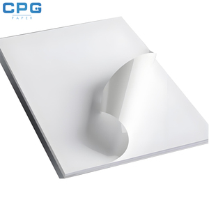 Free Sample Fluorescent <b>Sticker</b> Paper A4 <b>Sheets</b> 80gsm Glossy Self Adhesive Paper Label Paper Roll for Promotion - Product Image 5