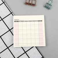Cadeau promotionnel bloc-notes de bureau en papier adhésif de marque personnalisée impression poste promotionnelle avec Logo pour le travail Notes autocollantes bloc-notes