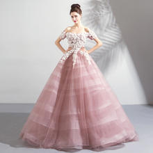 Embroidered Bridal Gown