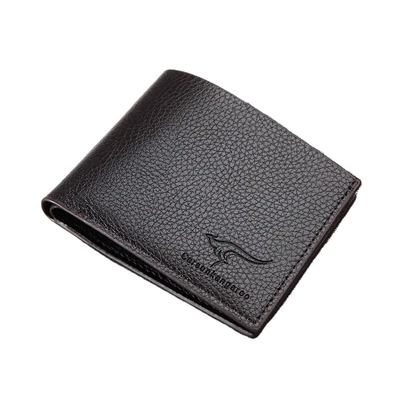 Wallet for Men Short designer Men's Wallet Horizontal Business Men's Wallet PU leather