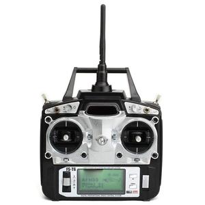 <span class=keywords><strong>Flysky</strong></span>-FS-<span class=keywords><strong>T6</strong></span> Original de alta precisión, transmisor de 2,4 GHz, 6 canales, 2 W/receptor R6-B para Avión rc, transmisor de 2,4 ghz - Product Image 2